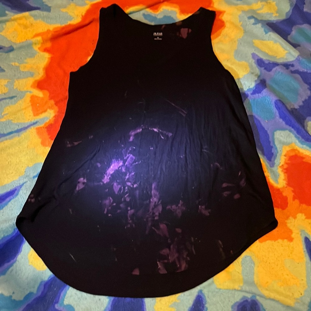 Bleached look tank